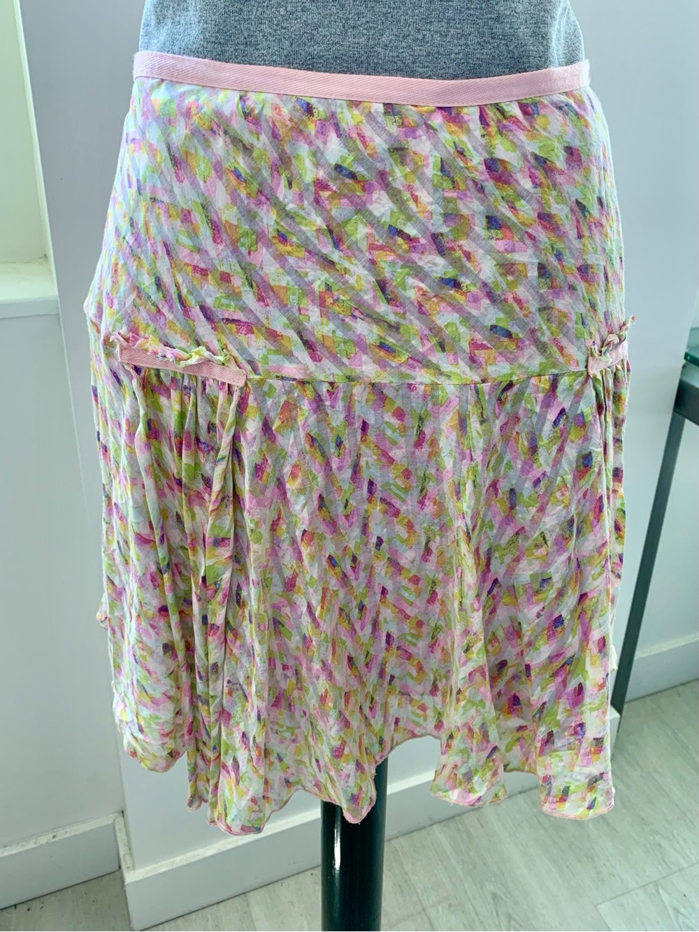 ✨Diane Von Furstenberg Multi-Color Printed Mini Skirt✨